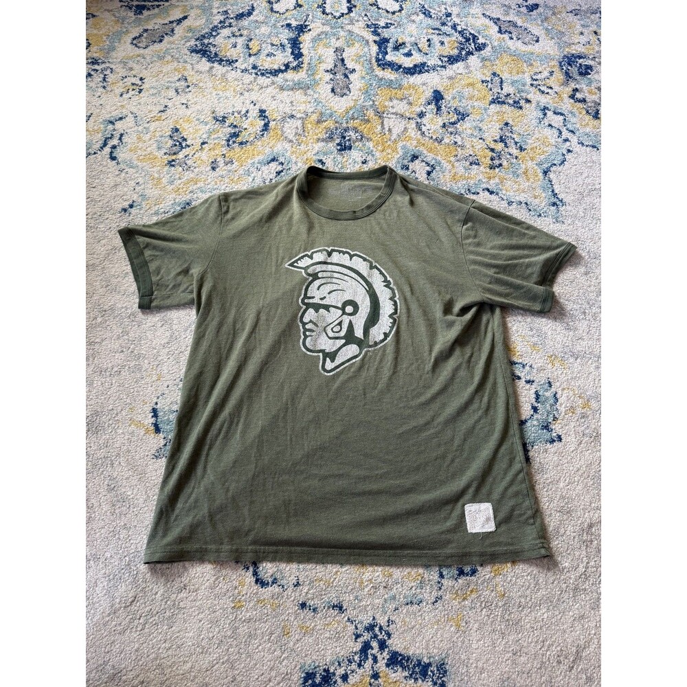 Michigan State Spartan Head Tee